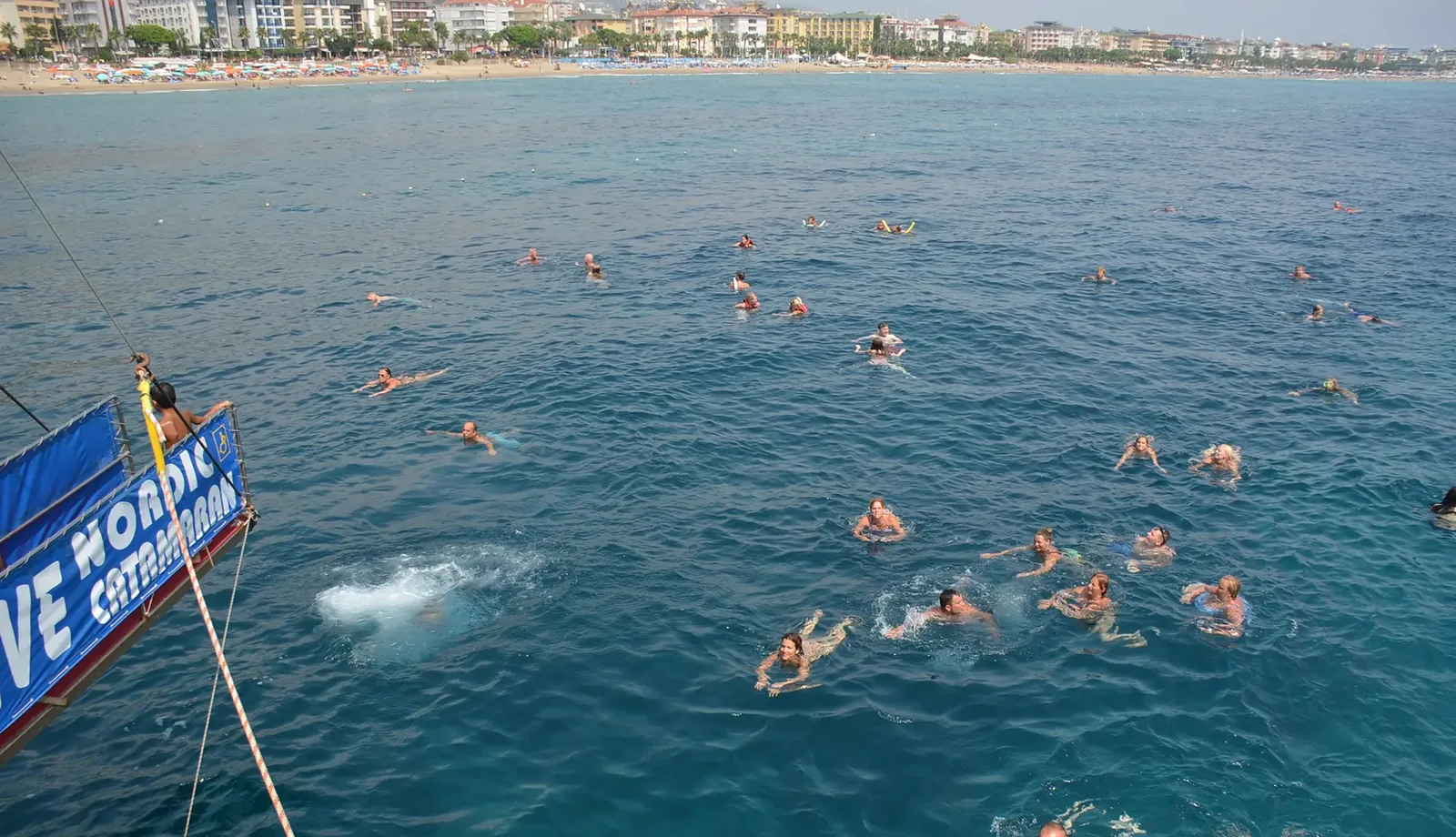 Alanya Katamaran-Bootstour — Baden in der Teufelshöhle — 12
