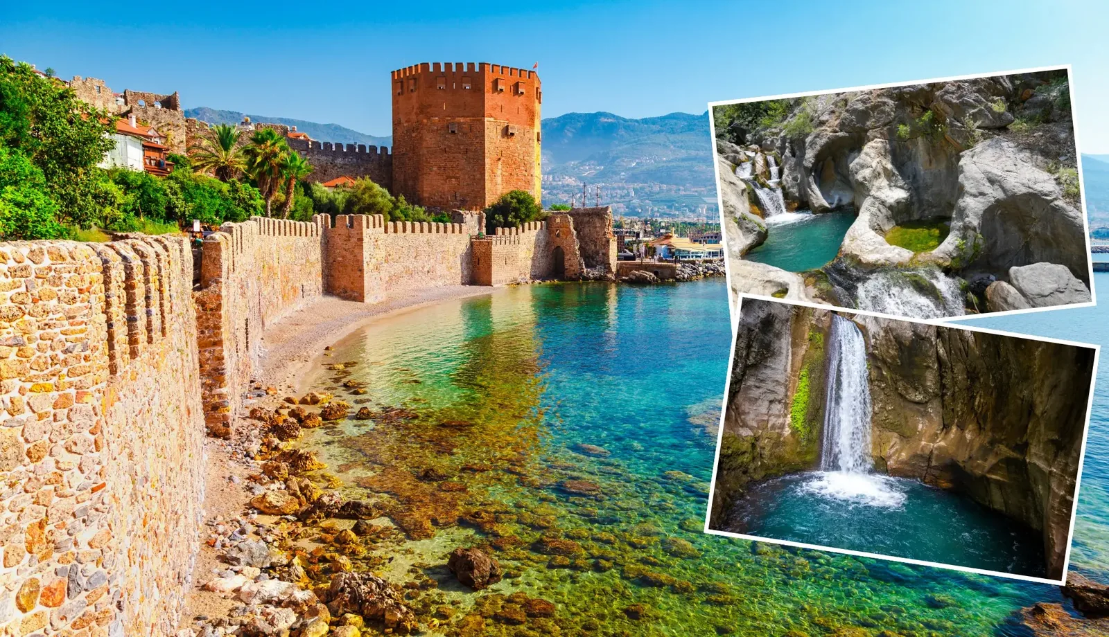 Alanya i kanion Sapadere — zamek i wodospady