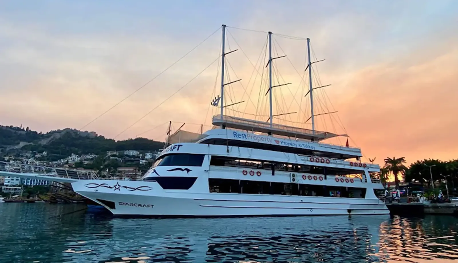 Starcraft Bootstour — das größte Schiff Alanyas