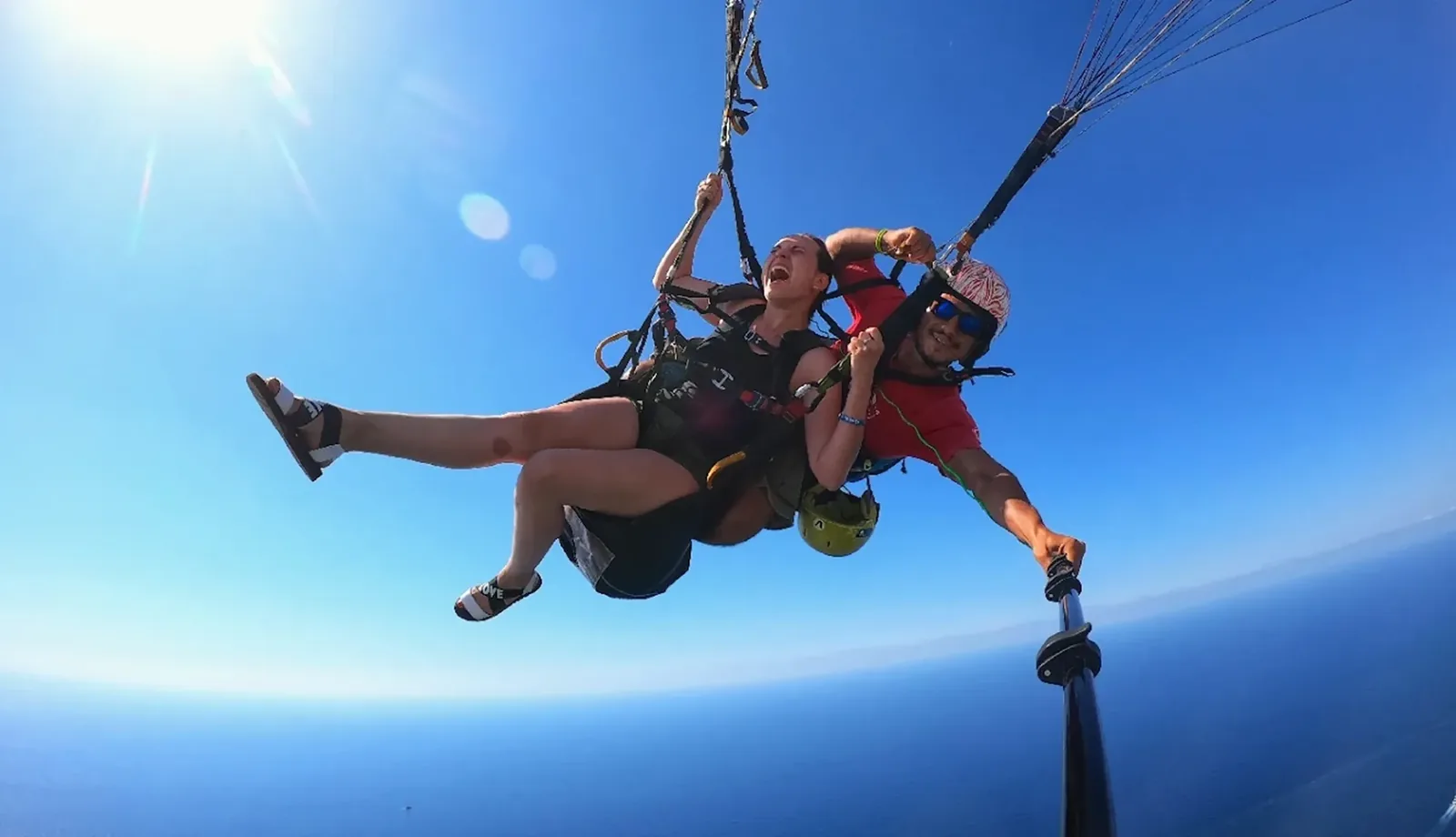 Alanya Gleitschirmfliegen — Tandemflug aus 800 Metern — 2