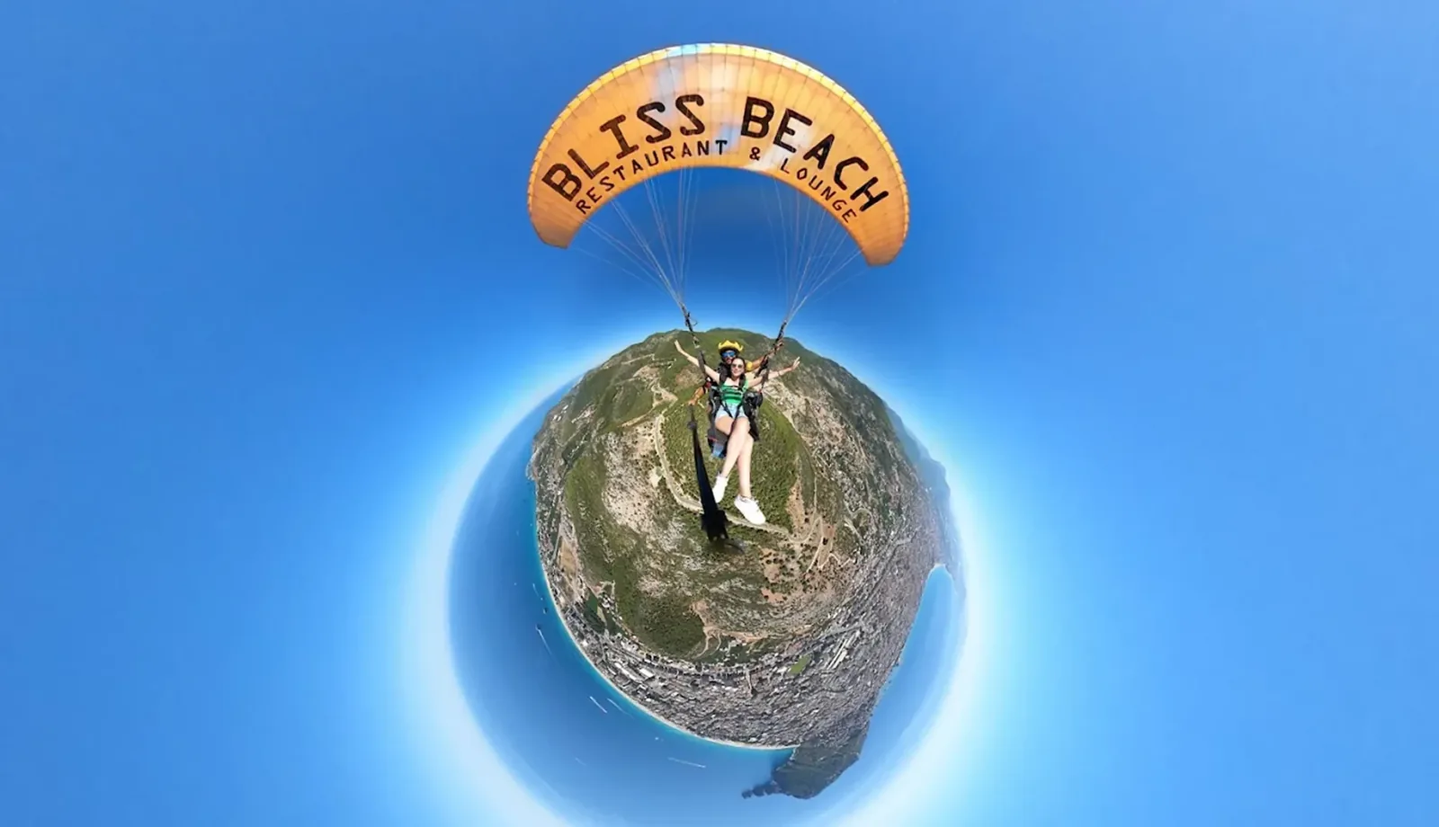 Alanya Gleitschirmfliegen — Tandemflug aus 800 Metern — 8